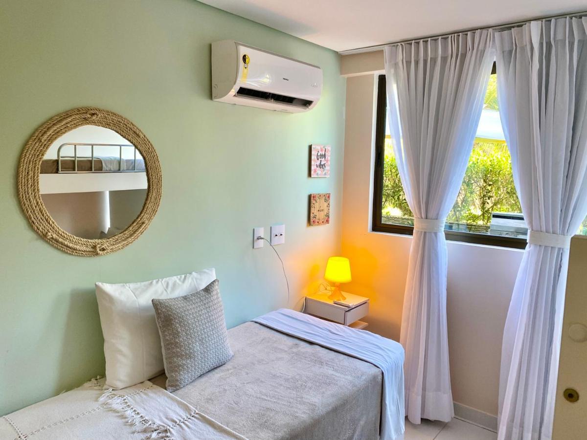 Apto Beira Mar Terreo Com Area Gourmet Praia De Muro Alto Pôrto das Galinhas Kültér fotó
