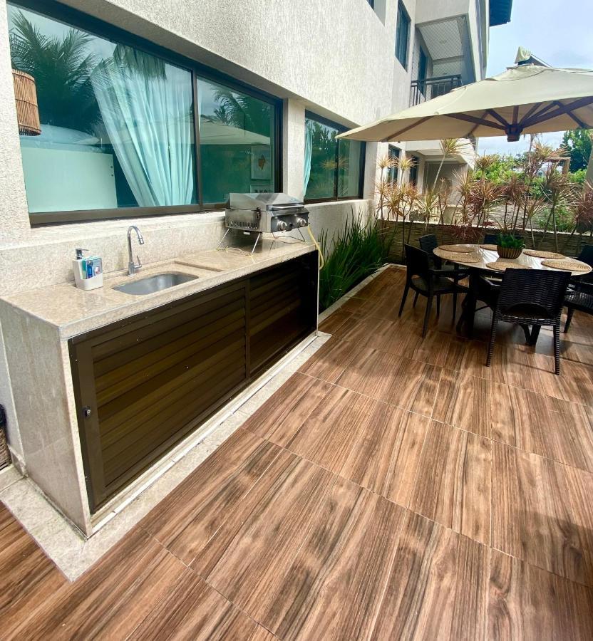 Apto Beira Mar Terreo Com Area Gourmet Praia De Muro Alto Pôrto das Galinhas Kültér fotó
